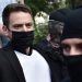 ATHENS, GREECE - JUNE 18: Babis Anagnostopoulos leaves the court escorted by police on June 18, 2021 in Athens, Greece. On June 17th Babis Anagnostopoulos, a 32-year-old pilot, confessed to having killed his British wife Caroline Crouch on May 11th, after Greek police disproved his initial claim that she had been killed during a robbery. (Photo by Milos Bicanski/Getty Images)