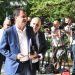 MBLIDHET TRYEZA PER REFORMEN ZGJEDHORE -  Ish deputeti, Oerd Bylykbashi, Nenkryetari i LSI, Petrit Vasili, duke hyre ne nje takim te Keshillit Politik per Reformen Zgjedhore, ku PD ka kerkuar procedure te pershpejtuar per tenderimin e teknologjise ne zgjedhje per identifikimin biometrik. /r/n/r/nMEETING ON ELECTORAL REFORM - Former MP Oerd Bylykbashi, SMI Deputy Chairman Petrit Vasili, enter in a meeting of the Political Council on Electoral Reform, where the DP has requested expedited procedures for tendering technology in elections for biometric identification.