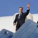 U.S. Secretary of State Antony Blinken waves as he boards his plane at an airport in Tel Aviv, Israel, Thursday, Feb. 8, 2024. (AP Photo/Mark Schiefelbein, Pool)